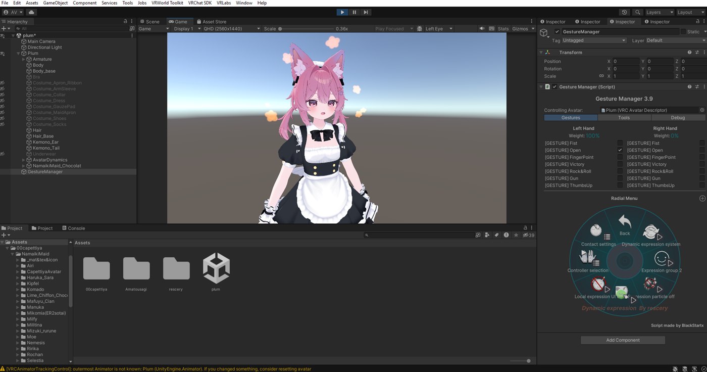 Editando los materiales y los detalles del avatar